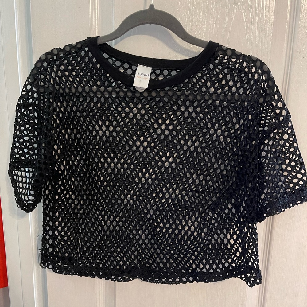 Mesh Crop Top